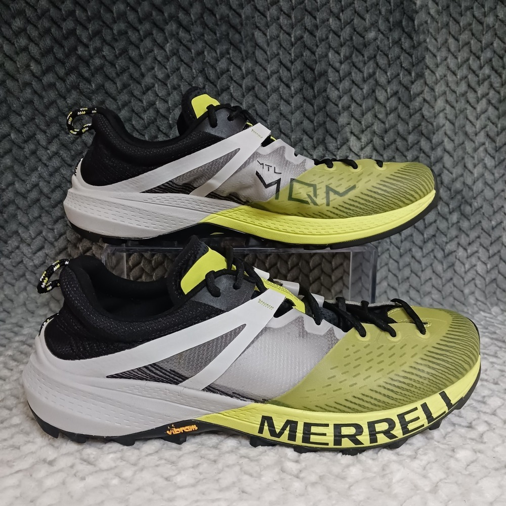 Merrell MTL MQM Hi Viz Men's Trail Runners Hiking Sneakers Shoes Size 10.5